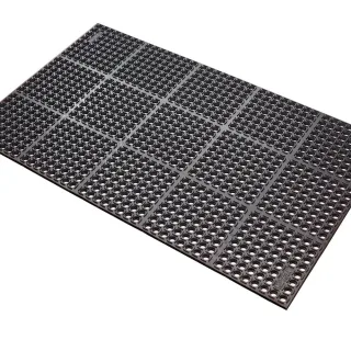 549 Notrax Arbeitsplatz-Gummimatten Safety Stance™ | Größe: 90cm x 150cm
