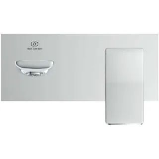 Ideal Standard Conca Fertigmontageset A7371AA Aufputz-Wandarmatur, 180 mm, verchromt
