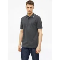 s.Oliver Kurzarmshirt Polo-Shirt Piqué-Poloshirt mit Kontrast-Details