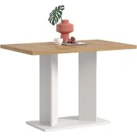 Home affaire Esstisch GERO, 110x76x70 cm, mit Säulengestell (1-St., in verschiedenen Ausführungen erhältlich), Tisch, Esstisch, Esszimmer, Esszimmertisch, Küchetisch, Bartisch