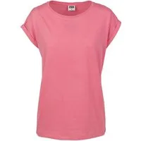 URBAN CLASSICS Kurzarmshirt Urban Classics Damen Ladies Extended Shoulder Tee (1-tlg)
