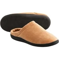 Best Direct® Stepluxe® Slippers Hausschuh (2-tlg) Pantoffeln mit Gelkern, braun, 36-46, warm, weich, waschbar