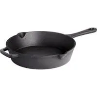 Gusseiserne Bratpfanne Ø 24cm schwarz