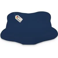 DUKAL Kissenbezug Derila (Ergo) Memory Foam Kissen, 100% Baumwolle, (1 Stück), aus hochwertigem Doppel-Jersey, mit Spannumrandung, Made in Germany