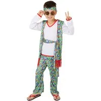 dressforfun Hippie-Kostüm Jungenkostüm Hippieboy, Schönes Langarmshirt