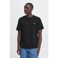 Blend Rundhalsshirt BHEbo (1-tlg) Lässiges T-Shirt mit Stickerei
