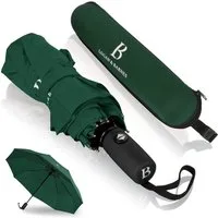 Logan & Barnes Taschenregenschirm Boston, Sturmfest bis 140 km/h