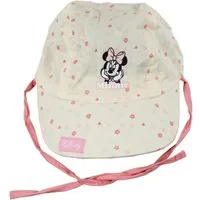Disney Schiebermütze Disney Minnie Maus Baby Schirmmütze mit Nackenschutz Gr. 46 oder 48