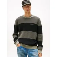 Tommy Jeans Sweatshirt SCRIPT SWEAT Regular fit mit Rundhalsausschnitt