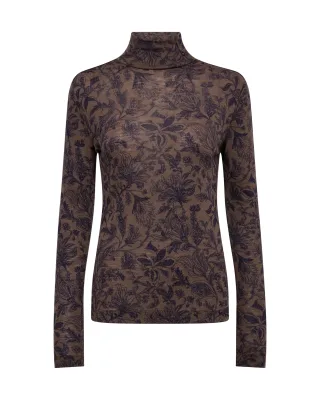 MOS MOSH - MMXinna Fleur Turtleneck - Gr. - XL