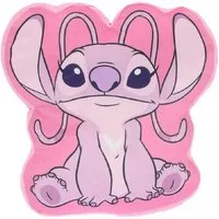 Lilo & Stitch Dekokissen 3D Kissen Angel Design – 40cm Großes Kuschelkissen Dekokissen