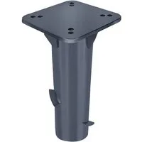 FIVMEN Schirmhalter Metall Bodenplatte Sonnenschirmständer für Sonnenschirme, Ampelschirm