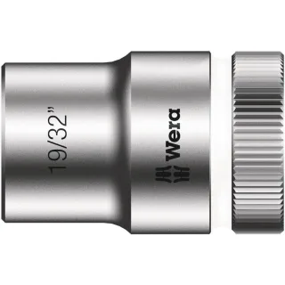 Wera 8790 HMC Zyklop-Steckschlüsseleinsatz mit 1/2"-Antrieb, zöllig Weiß - 05003622001
