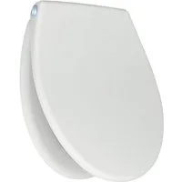 Primaster WC-Sitz Primaster WC-Sitz mit LED-Beleuchtung &, Abnehmbar Absenkautomatik Beleuchtet Edelstahlscharniere