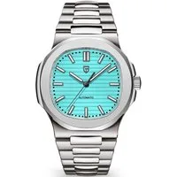 Pagani Design Automatikuhr Nautilus Herren Uhr Automatik 40mm PD-1728 Saphir