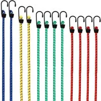 monzana Spanngurt Deuba (12-St) Metallhaken 4 Längen 30-95cm Transportgurte Expander Spanngurte