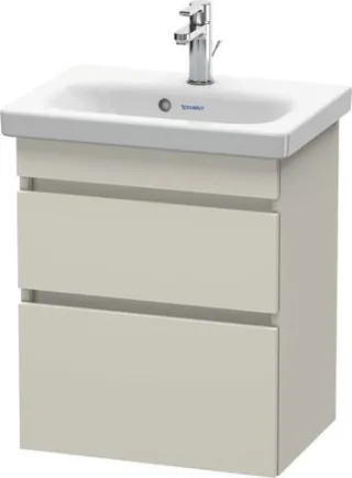 Duravit DuraStyle Waschtischunterbau wandhängend Taupe Matt 500x368x610 mm - DS640309191 DS640309191