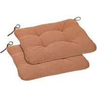 GO-DE Sitzauflage Carina, (Spar-Set, 2 St), Maße ca.: 38 cm x 38 cm x 5 cm