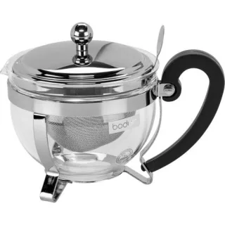 Bodum Teebereiter Chambord 0,5 Liter, mit Filter, Edelstahl