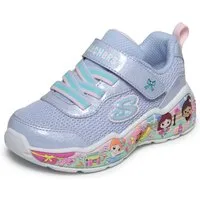 Skechers PLAY SCENE-FUN SQUAD Lauflernschuh Sneaker mit bunten Motiven verziert, Größenschablone zum Download