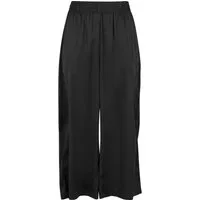 URBAN CLASSICS Stoffhose Urban Classics Ladies Satin Wide Leg Culotte (1-tlg)