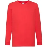 Fruit of the Loom Longsleeve Kids Valueweight Long Sleeve T-Shirt