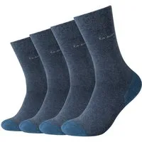 Camano Socken ca-soft (4-Paar) mit leichter Polsterung