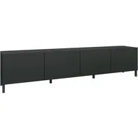borchardt Möbel Lowboard Sophia, TV-Schrank mit Metallfüßen, Metallfüße, grifflose Optik