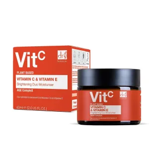 Dr Botanicals Anti-Aging Vitamin C Duo Feuchtigkeitscreme & Advanced Facial Serum Set