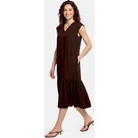 Cartoon Druckkleid Damen mit Flügelärmeln