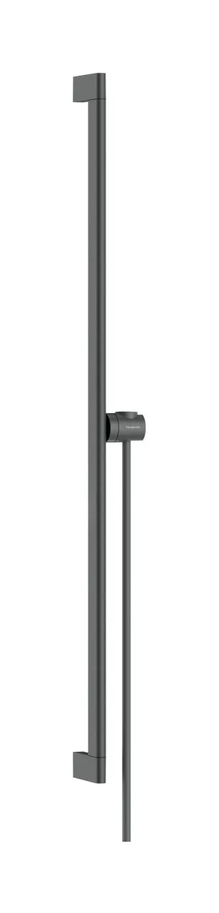 Hansgrohe Brausestange Unica S Puro 900mm mit Easy Slider Brushed Black Chrome,24405340 24405340