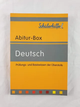 Abitur-Box - Deutsch - Prüfungs- und Basiswissen der Oberstufe
