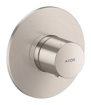 Hansgrohe Thermostat Unterputz AXOR One Fertigset edelstahl optik, 48711800 48711800