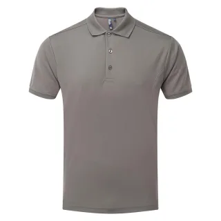 Premier - Poloshirt für Herren (Dunkelgrau)