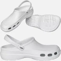 Lemigo Arbeitsschuhe Slipper WEIß KOCHSCHUHE KÜCHENSCHUHE ARZTSCHUHE Clog