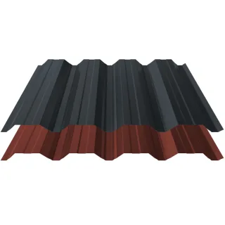 Trapezblech T50 | Wand | 0,75 mm | Stahl | 25 µm Polyester