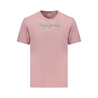 Pepe Jeans Pink Baumwoll Herren T-Shirt