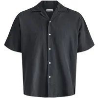 Jack & Jones PlusSize Kurzarmhemd JJEBREEZE LINEN BLEND RESORT SHIRT PLS mit Leinen, regular fit