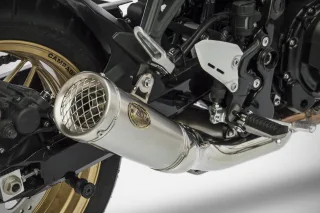 Sport Auspuff ZARD Slip-On Edelstahl rund für Kawasaki Z 900 RS Bj. 2018-2020 EURO-4 eintragungsfrei