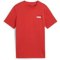 PUMA T-Shirt ESS 2 COLOR SMALL NO 1 LOGO TEE B mit Rundhalsausschnitt, Kurzarm, ohne Kapuze, mit gesticktem Logo