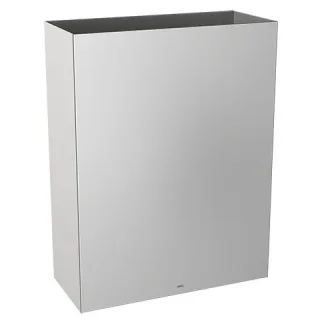 KWC Aquarotter Abfallbehälter, RODAN, Edelstahl, 355x460x168 mm, Aufputz, ca. 23 l, 2000090061 2000090061