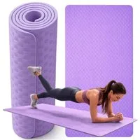 VERK GROUP Yogamatte Yoga Matte 190x90 cm 1 cm Dick Fitness, Pilates & Gymnastik Trainingsm