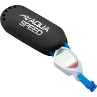 Aqua Speed Schwimmbrille Silikon Schutzetui für Schwimmbrille – Robust & leicht, Schwarz, (Stoßfestes Etui für Brillen – hygienisch, leicht & kompakt), Kompakt & mit Karabiner – Brille sicher verstaut & griffbereit