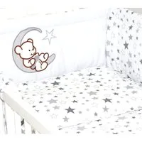 Primawela Bettnestchen Nestchen Applikation 420 cm Bettumrandung Baby Bett Kinder Kopfschutz