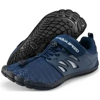 Aqua Speed Taipan Strandschuhe Gr. 35 – Navy mit Mikrofaserhandtuch Wasserschuh (Multifunktionale Strandschuhe – komfortabel & stabil im Wasser) Angenehm gepolstert – Kein Scheuern, kein Drücken, kein Rutschen