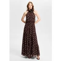 SWING Abendkleid - Abendkleid aus Chiffon mit Polka Dots Taillierter Schnitt mit fließendem Rockteil