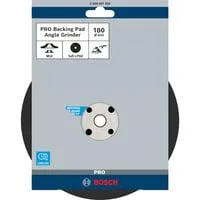 PRO Backing Pad, Stützteller für Fiberschleifscheiben 180mm, M14, Schleifteller weich, für Winkelschleifer mit Spannmutter