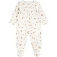 HUGGIES babywear Strampler HUGB FOOTED COVERALL allover mit Bärchen und Sternen bedruckt