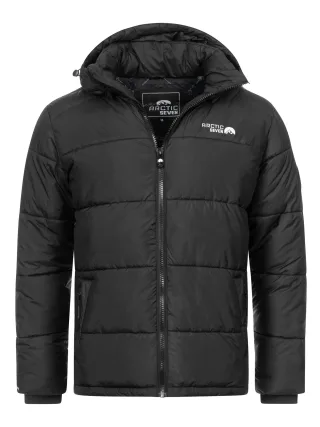 Arctic Seven Herren Winter Steppjacke AS-333 – warm, sportlich, wasserabweisend