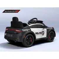 Elektro-Kinderauto Kinderfahrzeug - Elektro Auto "Dodge Polizei" lizenziert - 2 Motoren-